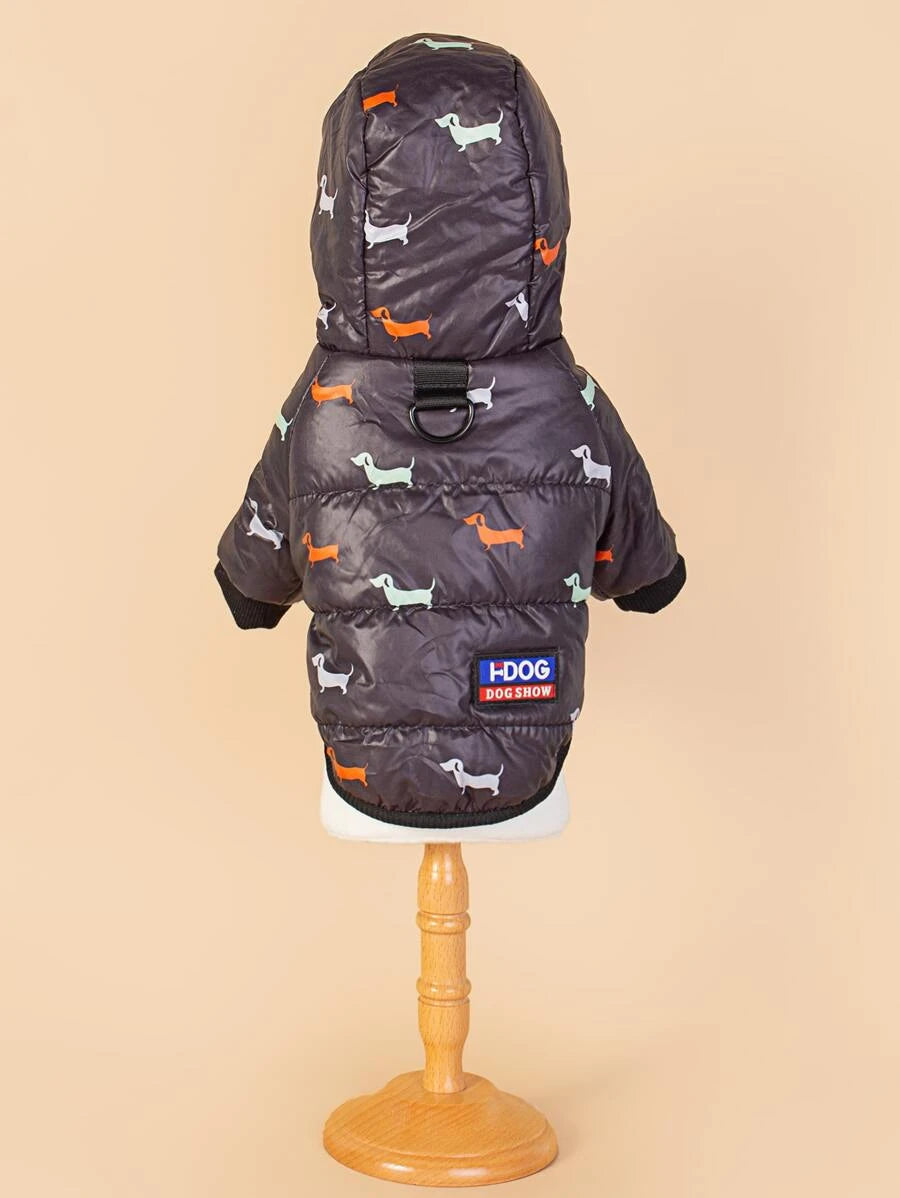 Regenjacke mit Kaputze