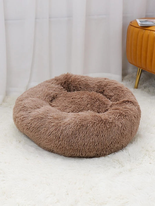 Hundebett mit Plüsch